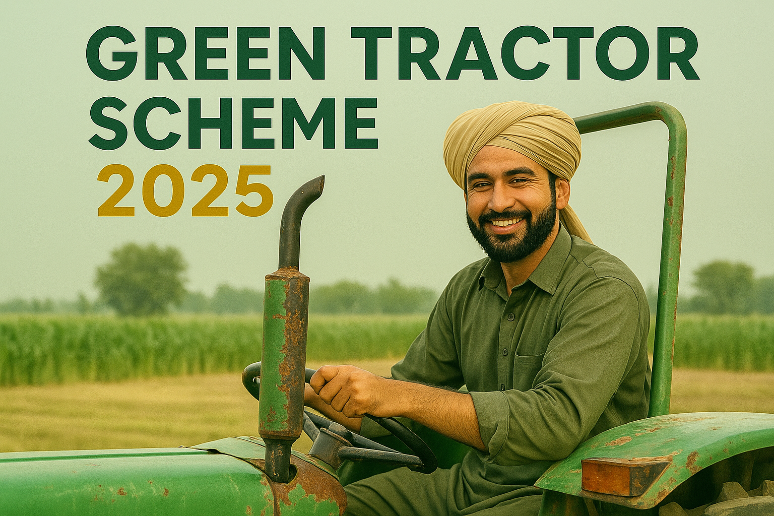 Read more about the article Chief Minister Green Tractor Scheme 2025: A Golden Opportunity for Farmers’ Growth & Prosperity