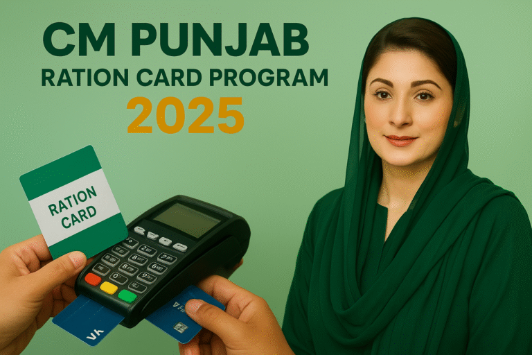 CM Punjab Ration Card Program 2025